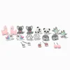 Adorable Animal Stud Earrings - 10 Pack