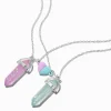 Best Friends Glow In the Dark Mystical Gem Pendant Necklaces - 2 Pack