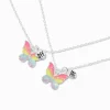 Best Friends Glow In the Dark Butterfly Pendant Necklaces - 2 Pack
