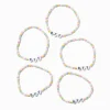 Best Friends Microbeads ''BFF'' Stretch Bracelets - 5 Pack