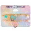Best Friends Paris Love Charm Bracelets - 2 Pack
