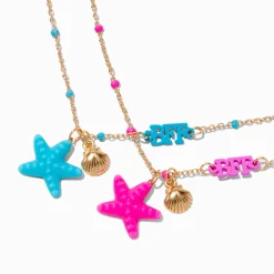 Best Friends Starfish Pendant Necklaces - 2 Pack