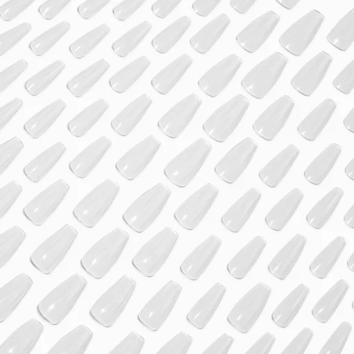Blank Squareletto Vegan Faux Nail Set - 100 Pack