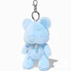 Blue Teddy Bear Plush Keychain