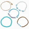 Blue ''Dreamer'' Beaded Bracelet Set - 5 Pack