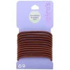 Brown Luxe Hair Ties - 12 Pack