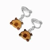 Capybara Clip-On Earrings