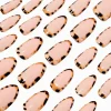 Cheetah Perimeter Stiletto Vegan Faux Nail Set - 24 Pack