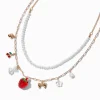 Cherry Berry Pearl Multi-Strand Necklace