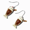 Chocolate Shake Drop Earrings