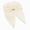 Claire's Club Gold Chiffon Hair Bow Clip