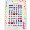 Claire's Club Jewel Tone Stick On Earrings - 30 Pack