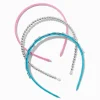 Claire's Club Jewel Tone Glitter Star Headbands - 3 Pack