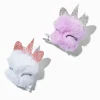 Claire's Club Lilac Unicorn Pom Pom Hair Clips - 2 Pack