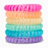 Claire's Club Matte Neon Coil Bracelets - 6 Pack