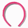 Claire's Club Pink Beaded Daisy Headband