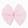 Claire's Club Pink Rose Hair Bow Clip