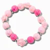 Claire's Club Pink Rose Stretch Bracelet