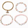 Claire's Club Princess Beaded Stretch Bracelets - 4 Pack
