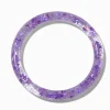 Claire's Club Purple Bangle Bracelet