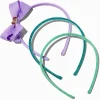 Claire's Club Purple Bow Puppy Headbands - 3 Pack