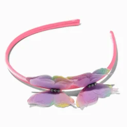 Claire's Club Purple Butterfly Headband
