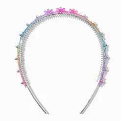 Claire's Club Rainbow Daisy Headband
