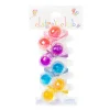 Claire's Club Rainbow Disco Ball Hair Ties - 4 Pack