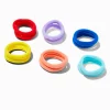 Claire's Club Rainbow Rolled Hair Ties - 12 Pack