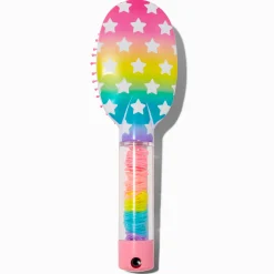 Claire's Club Rainbow Star Paddle Hair Brush Set