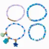 Claire's Club Sea Life Beaded Stretch Bracelets - 4 Pack