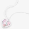 Claire's Club Silver Unicorn Locket Necklace