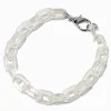 Clear Chain-link Handle Charm