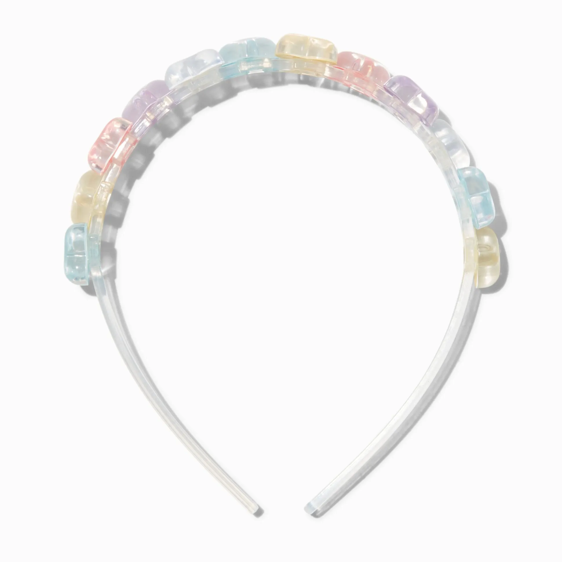 Colorful Puffy Heart Headband