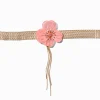Coral Flower Fringe Choker Necklace