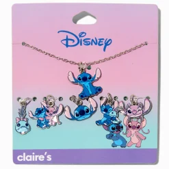Disney Stitch Claire's Exclusive BFF Charm Necklace