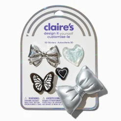 DIY 3D Edgy Bow Stickers - 5 Pack