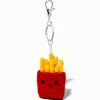 French Fries Crocheted Keychain