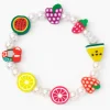 Fruit Beaded Pearl Stretch Bracelet