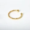 Gold Braided Faux Nose Ring