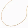 Gold Delicate Twisted Necklace
