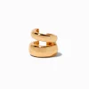 Gold-tone Double Thick Ear Cuff