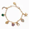 Gold-tone Lucky Charm Bracelet