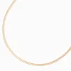 Gold-tone Snake Chain Necklace