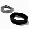 Gray & Black Athletic Headwraps - 2 Pack