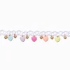 Heart Charm Tattoo Choker Necklace