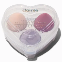 Heart Makeup Sponge Set - 3 Pack