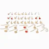 Hearts, Butterflies, & Flowers Mixed Earring Set - 20 Pack