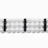Hematite & Pearl Multi-Strand Choker Necklace