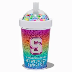 Initial Shaker Cup Flavored Lip Balm - S